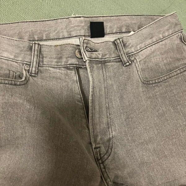 H&M SLIM DENIM ブラックジーンズ ブラックデニム w32l30