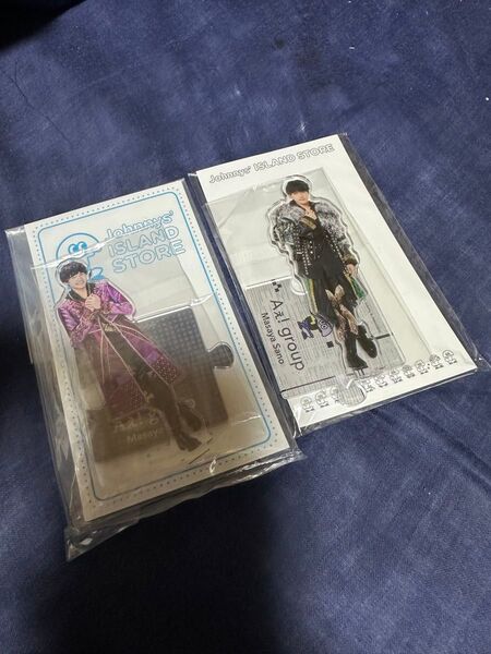 バラ売り可能 佐野晶哉 アクスタ アクリルスタンド 2点セット Johnnys ISLAND STORE 22 春 20 夏