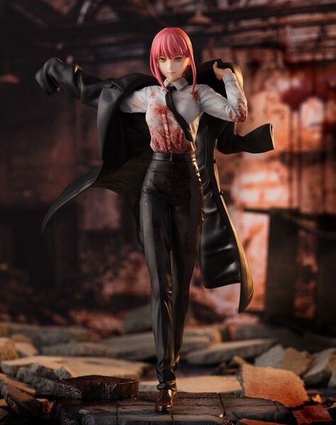 渋谷スクランブルフィギュア公式 チェンソーマン マキマ 正規品 開封済 特典フェイスパーツ付き