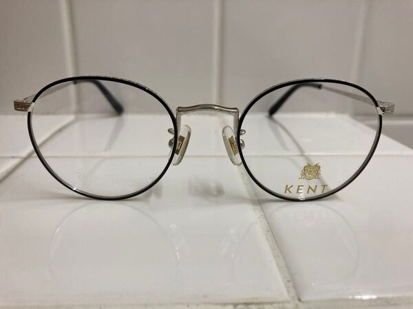 鯖江オプテックジャパン製 KENT チタン製ボストンメガネ 47サイズ