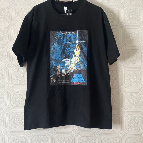 スターウォーズ Tシャツ 黒 xl Star Wars: Episode IV A New Hope 新たなる希望