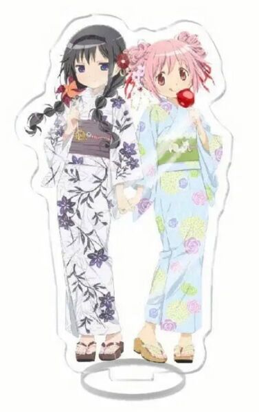 まどマギ まどか ほむら ゆかた アクリルスタンド