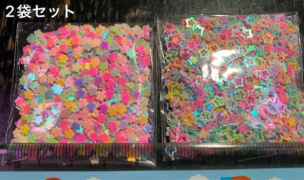 ネイルパーツ デコパーツ 大量 2袋セット