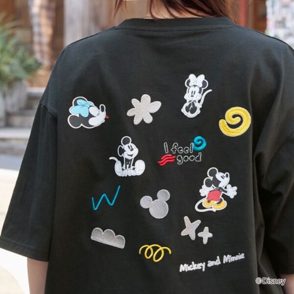 新品 ディズニー ミッキーマウス Tシャツ L