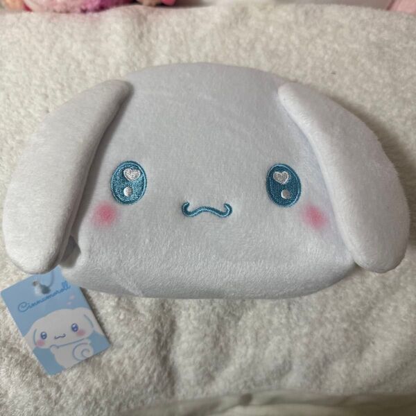 サンリオ シナモロール ぬいぐるみシェル型フェイスポーチ シナモン Sanrio