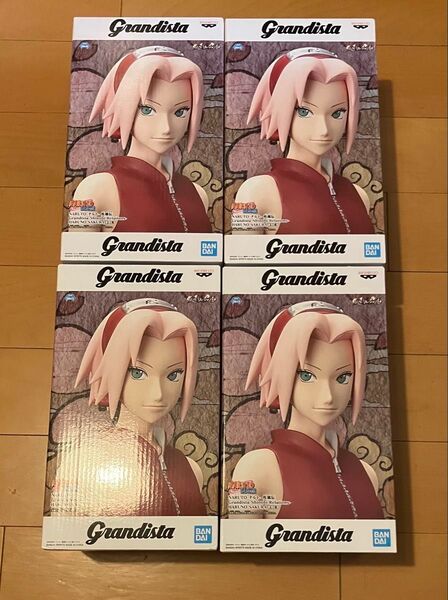 【4点セット】NARUTO-ナルト- 疾風伝 Grandista 春野サクラ