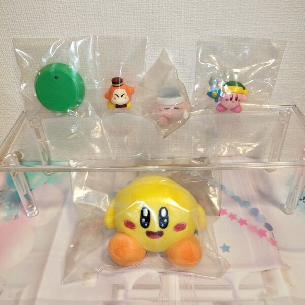 星のカービィ ガチャ マスコット フィギュア 4点セット