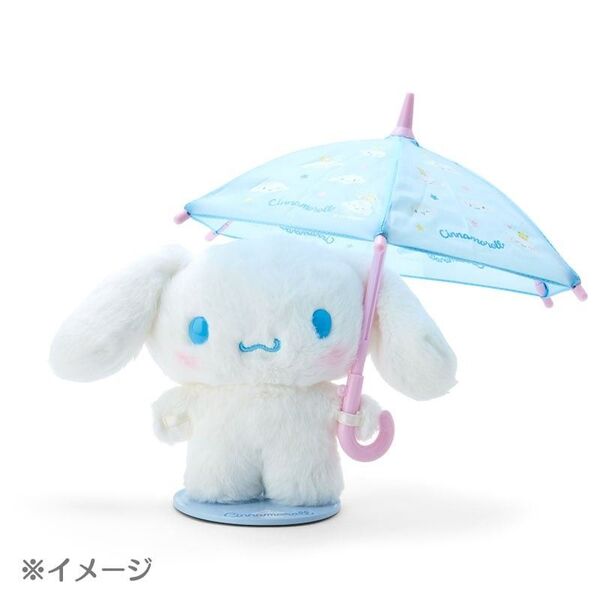 サンリオあたりくじ シナモロール マスコット/ミニパラソル 傘 2点セット