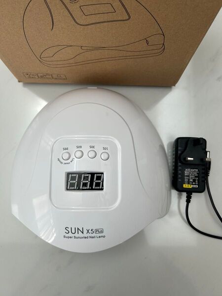 LED ジェルネイルランプ 海外コンセント BFタイプ 箱付き 説明書付き