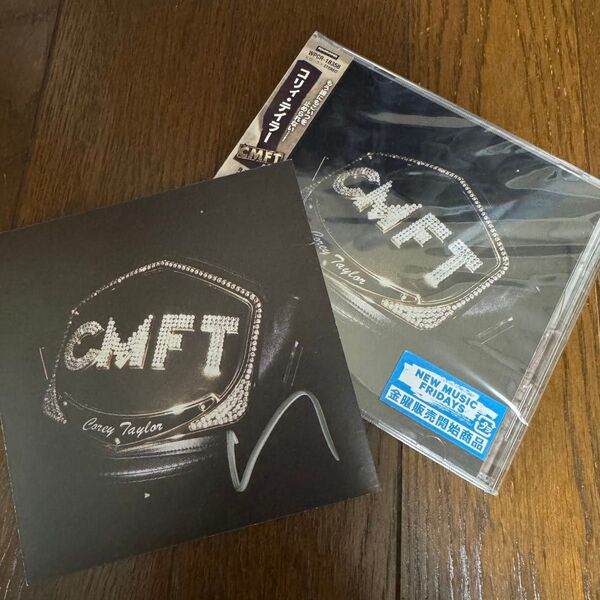【直筆サイン】コリィテイラー CMFT サイン入りカード付き slipknot CD