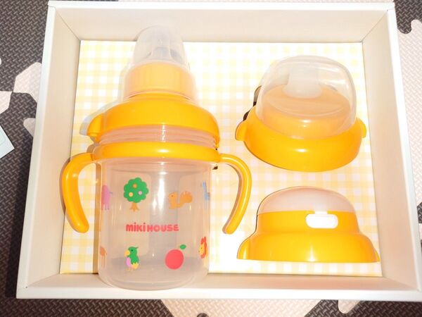 ミキハウス ベビーマグ スパウトマグ ストローマグ 3ヶ月頃から 出産準備
