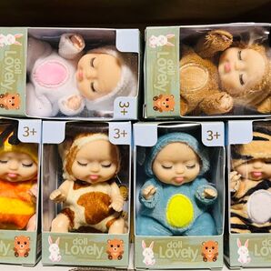 スリーピングベイビー 6体セット