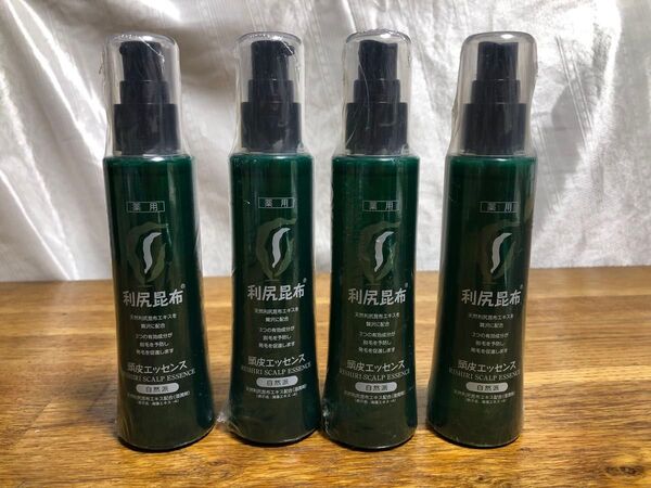 自然派clubサスティ 利尻昆布 薬用利尻頭皮エッセンス100ml x4本 全てフィルム未開封 Rトニック