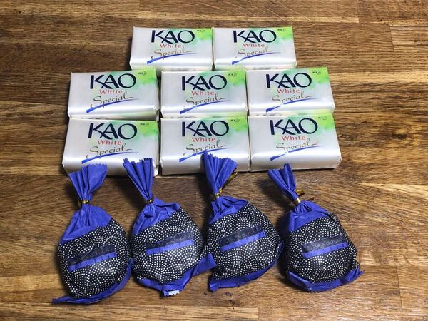 石けん12点セット 固形石鹸 KAO White Special花王石鹸ホワイトc1 100g8点 POLAマリエ石けん4点