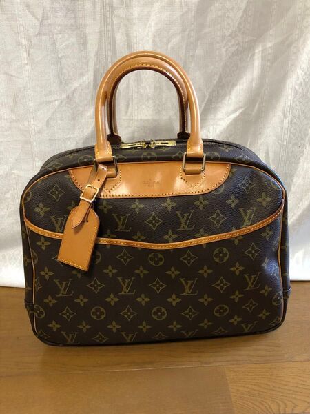 LOUIS VUITTON ルイヴィトン ドーヴィル M47270 モノグラム ハンドバッグ フランス製 鑑定済み