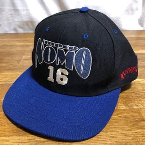 HIDEO NOMO 16 NUTMEG Dodgersドジャース 野球帽 キャップ USA製 90s 90年代 スナップバック