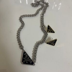ピアス ネックレス プラダ PRADA ヴィンテージ