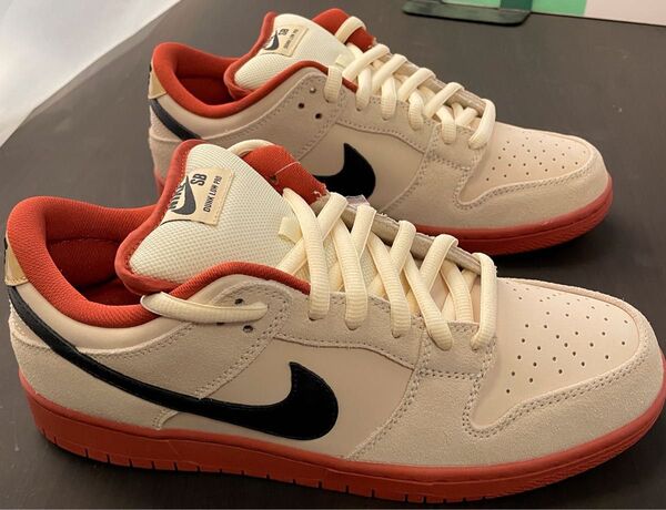 【新品未使用・終売品】NIKE SB DUNK LOW PRO “Muslin” 28.5cm(US10.5)箱・替え紐付き