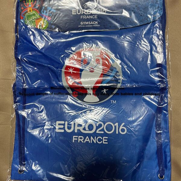 EURO2016 FRANCE ジムサック ナップサック 未使用