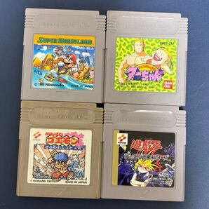 ゲームボーイ ソフト 4本セット