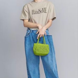 【新品】The Bagmati バグマティ ミニバッグ カゴバック ライム