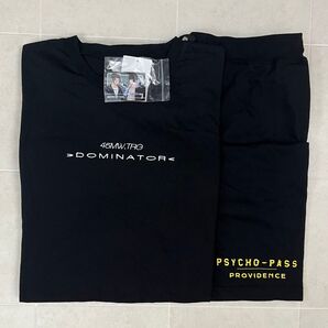 PSYCHO-PASS サイコパス ドン・キホーテ限定 ステッカー付き セットアップ 上下 半袖 ルームウェア パジャマ L
