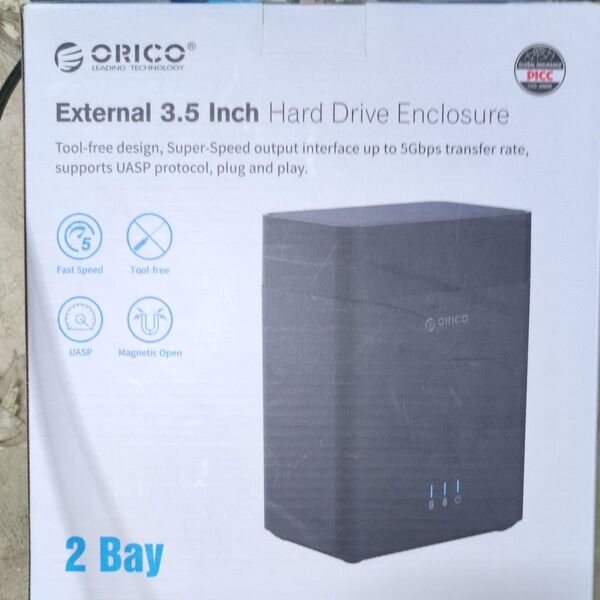 ORICO 2Bay HDDケース