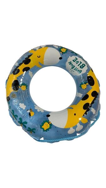 子供用 浮き輪 キリン柄 50cm