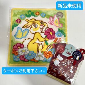 新品未使用未開封 フェイラー FEILER ディズニー コラボハンカチ ハッピースプリング ミスバニー