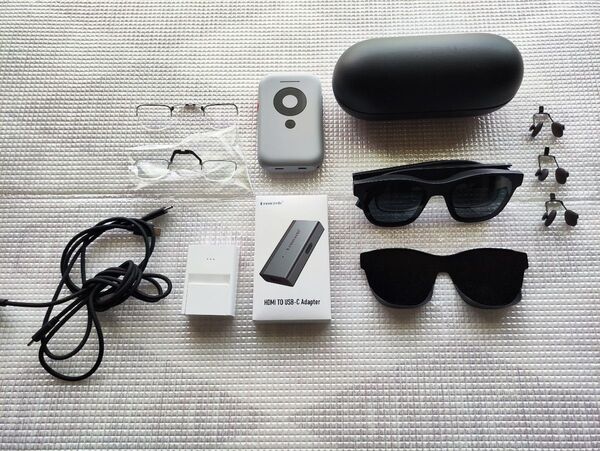 XREAL Air2 Pro、XREAL Beam、XREAL adapter、hdmi to usb-cアダプター他 セット