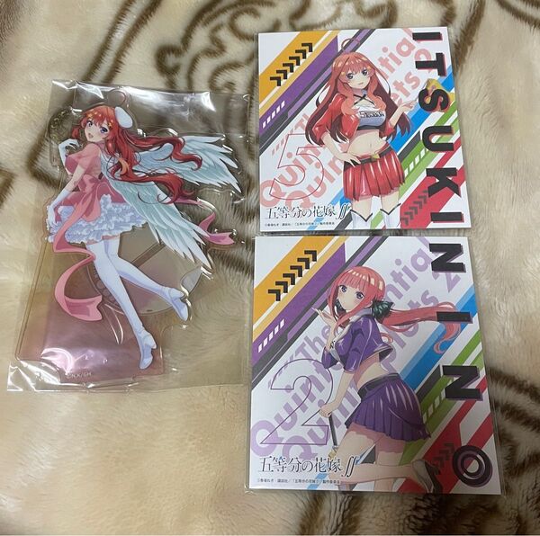 五等分の花嫁 アクリルスタンド ミニ色紙 二乃 五月
