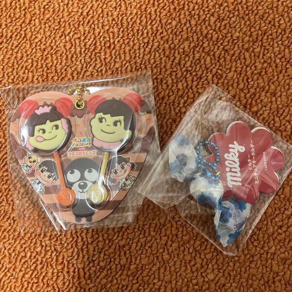 不二家 ペコちゃん ミルキー ペコポコチョコレート ミニチュアキーホルダー プライズ