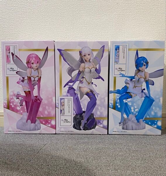 【新品全種セット】Re:ゼロから始める異世界生活 1/7スケールフィギュア ジュエルプリンセス