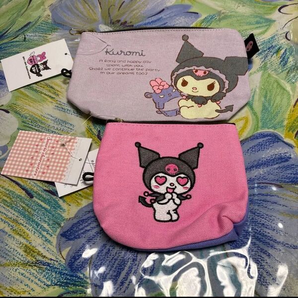 新品 クロミちゃん ポーチ 2種