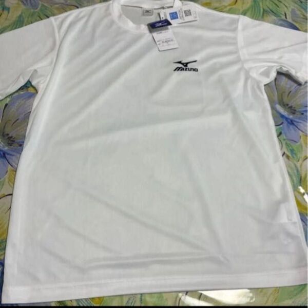 新品 ミズノ Tシャツ L ホワイト