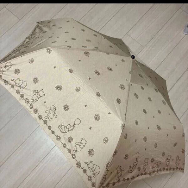 新品 ディズニー くまのプーさん 折りたたみ雨傘