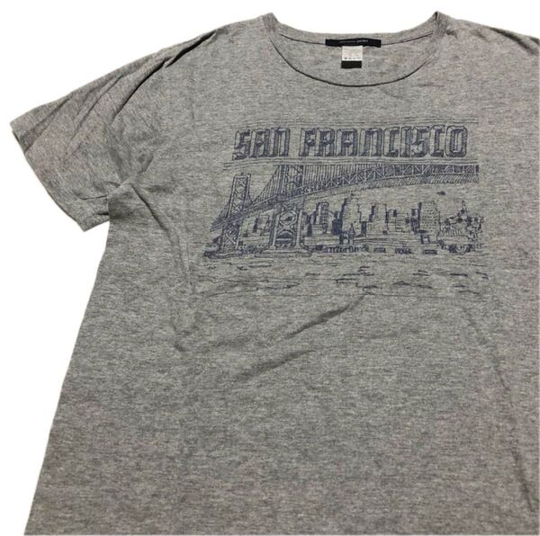 【極美品】URBAN RESEARCH アーバンリサーチ スケッチプリントTシャツ 日本製 M 半袖カットソー アメカジ 丸胴