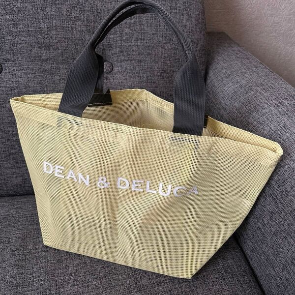 新品 DEAN & DELUCA ディーンアンドデルーカ トートバッグ メッシュ