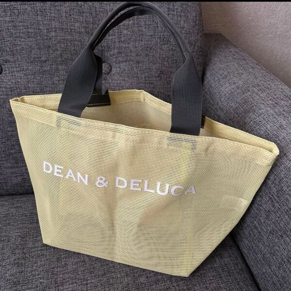 新品 DEAN & DELUCA ディーンアンドデルーカ トートバッグ メッシュ