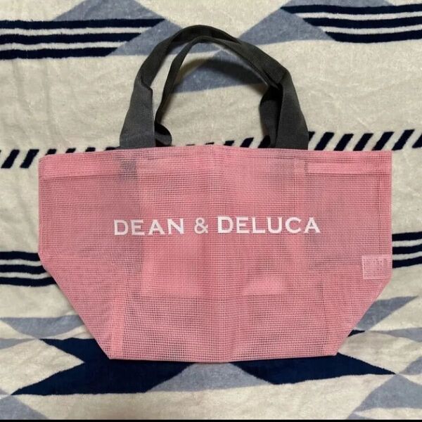 新品 プールバッグ DEAN & DELUCA ディーンアンドデルーカ トートバッグ メッシュ