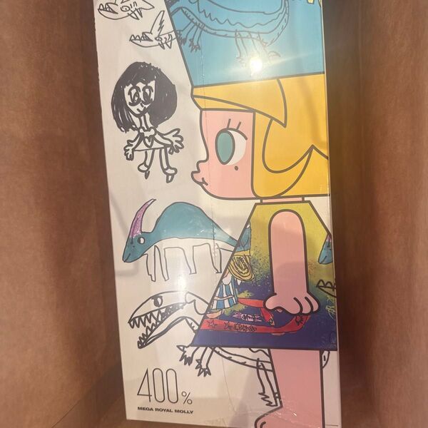 MEGA ROYAL MOLLY CHILDISHNESS 400% pop mart