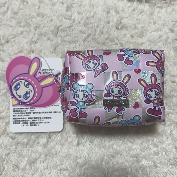 【6月30日まで出品】skinnydip メゾピアノ ジュニア リピート ポーチ ベリエちゃん
