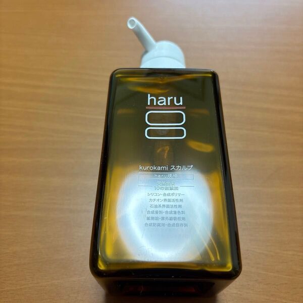 haru kurokami スカルプシャンプー ポンプ 400ml×1個
