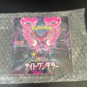 ポケカ ナイトワンダラー1box 未開封シュリンク付き