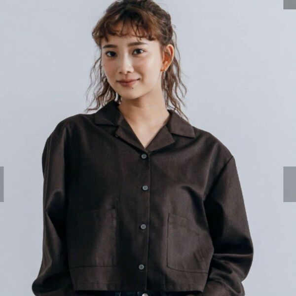定価16280円 チャオパニックティピー購入 Lui’s ルイス cierio シエリオ バックリボンシャツ 山崎江莉