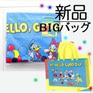 【未使用】 キリン ディズニー ビッグバッグ オリジナル ディズニーデザイン ブルー