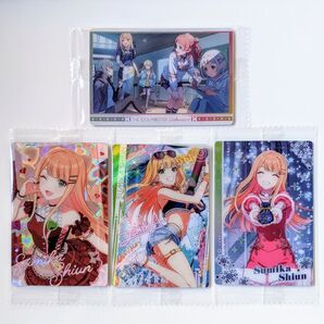 学園アイドルマスター ウエハース2 紫雲清夏 4枚セット