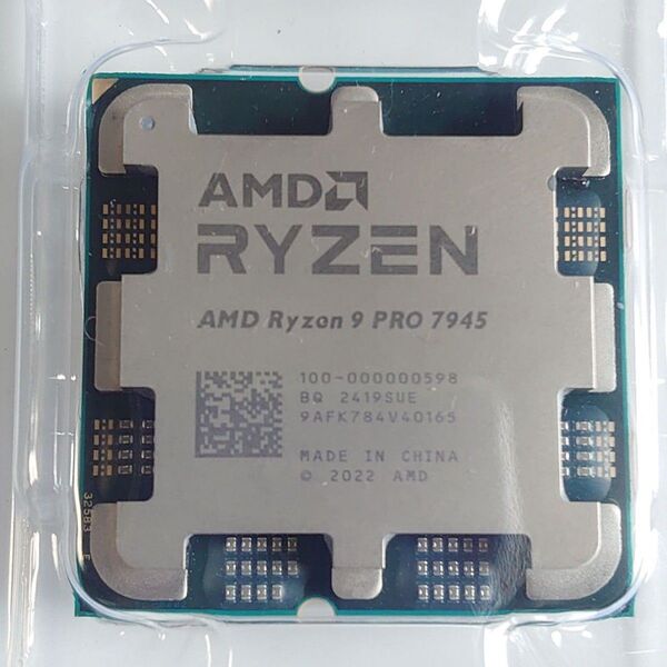 AMD Ryzen 9 PRO 7945 バルク品 低発熱12コア24スレッド