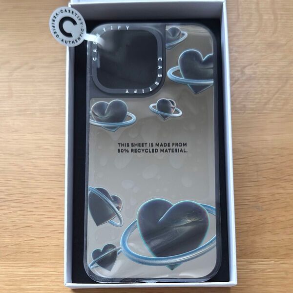 Casetify Heart Universe iPhone15 ProMax Magsafe対応 ミラーケース ハート