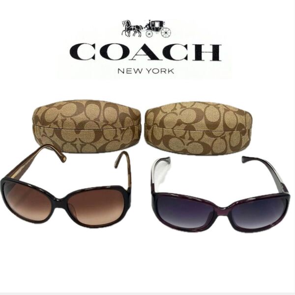 coach コーチ サングラス 2点セット